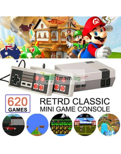 Ретро Nintendo с вградени 620 класически игри